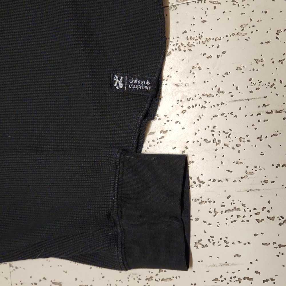 Lrg Lifted Research Group Black Knit Sweater Long Sleeve Shirt Vintage Y2K - Picture 4 of 6